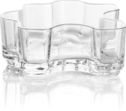 Espiel Puzzle Decorative Bowl Transparent 14x14x5.5cm