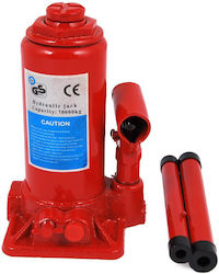 Autoline Hydraulic Car Jack with Lifting Height up to 38cm and Lifting Weight up to 10 Tons