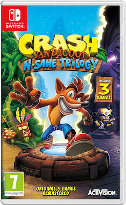 Crash Bandicoot N. Sane Trilogy Switch Game