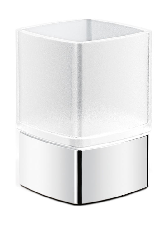 Langberger Series 280 Glass Cup Holder Countertop Silver