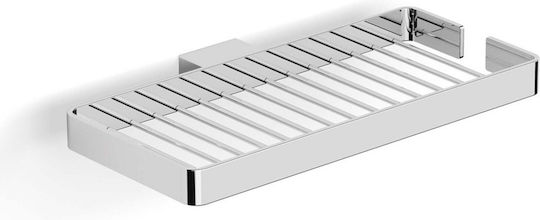Langberger Series 280 Wandmontiert Seifenschale Inox Silber