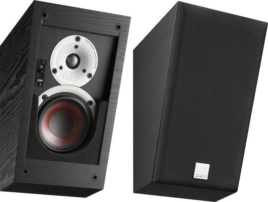 Dali Alteco C-1 Ζεύγος Ηχείων Hi-Fi Τοίχου 100W 2 Δρόμων Π16xΒ20xΥ26.5εκ. Black Ash