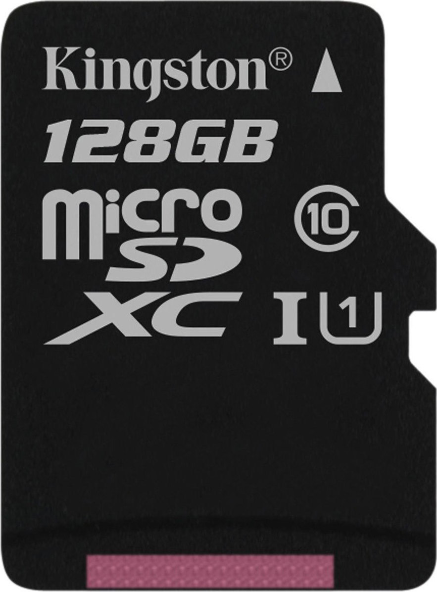 Карта памяти microsdxc uhs i u1 kingston canvas select plus 128 гб