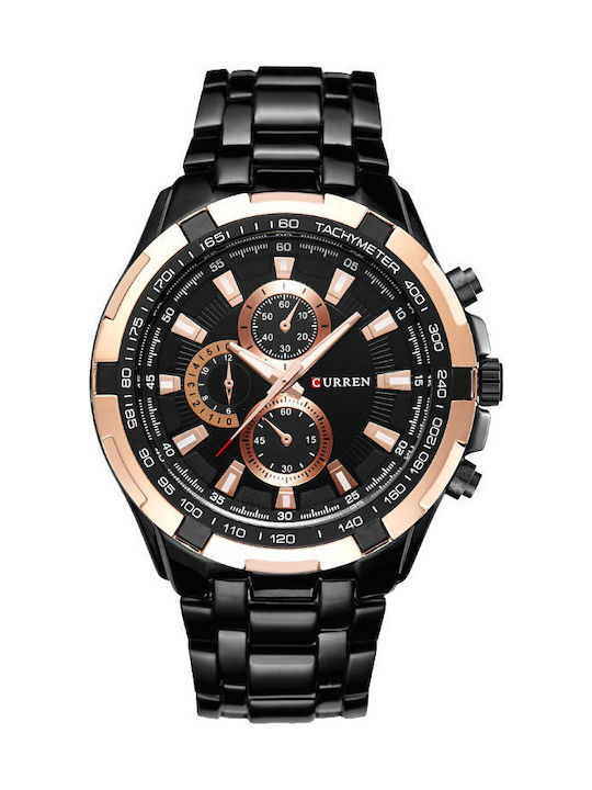 Curren Ανδρικό Ρολόι 46mm Χρονογράφος Μπαταρίας...
