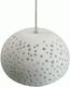 Inlight Adjustable Pendant Light White with Socket E27 28x28cm