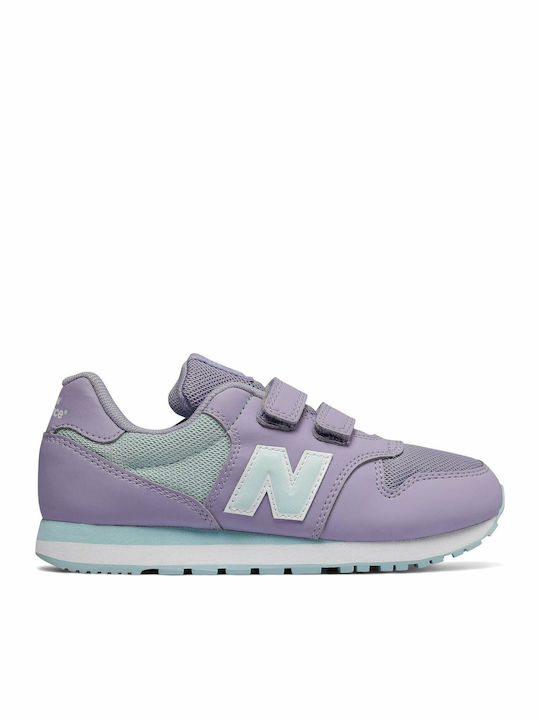 New Balance Kids Sneakers with Straps Lilac