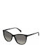 Polaroid Women's Sunglasses with Black Plastic Frame and Gray Gradient Polarized Lens PLD4066/S 807WJ
