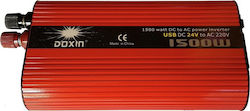 Doxin DX-1500HUSB Modified Sine Wave Inverter 1500W 24V Single Phase