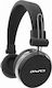 Awei A700BL Wireless / Wired On Ear Headphones with 12 hours of Operation Black