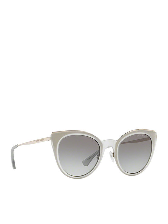 Emporio Armani Women's Sunglasses with Gray Metal Frame and Gray Gradient Lens EA2063 301511