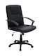 Lennon Office Chair with Fixed Arms Black Pakketo