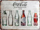 Nostalgic Art Semnează de Perete din Metal Coca-cola Bottle 40x1x30cm 1pcs