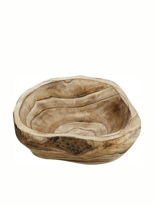 Espiel Wooden Decorative Bowl 31x28x8cm