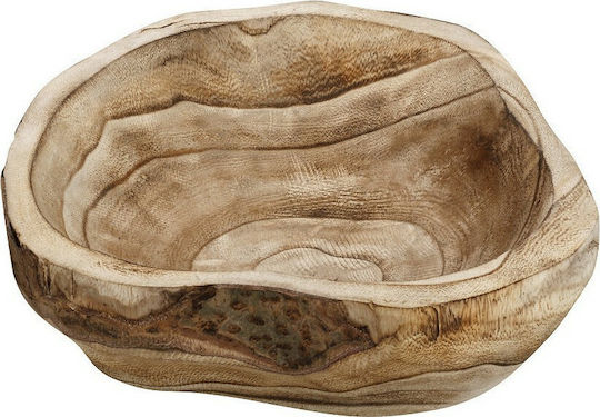 Espiel Decorative Bowl Brown 31x28x8cm