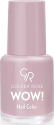 Golden Rose Wow Lac De Unghii Roz Lucios 6ml