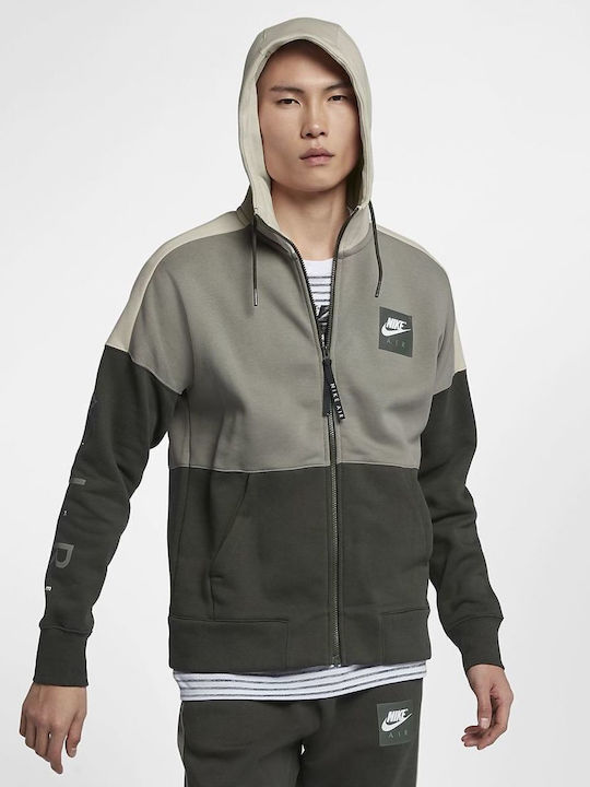 Nike Sportswear Hoodie Sweatshirt Fleece with Hood Gray