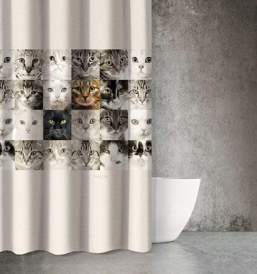 Saint Clair Animals Des 212 Duschvorhang 180x200cm Mehrfarbig 1728030217020 Saint Clair Animals Des 212 Duschvorhang 180x200cm Mehrfarbig 1728030217020