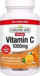 Natures Aid Vitamin C 1000mg 40 Ταμπλέτες