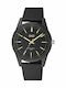 Q&Q Men's Watch 40mm Battery with Black Rubber Strap