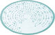 Nima Alambre Beach Towel Round Cotton Turquoise Diameter 150cm.