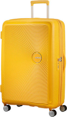 American Tourister Soundbox Spinner 4 Large Suitcase H77cm Yellow
