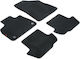 Lampa Set of Front and Rear Mats 4pcs for Citroen DS5 2018+ Black