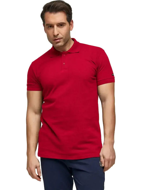 Bodymove Polo T-shirt Κόκκινο