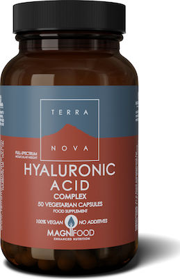 TerraNova Hyaluronic Acid Complex Supplement for Joint Health 50 veg. caps