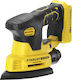 Stanley Solo Battery Powered Delta Sander 18V with Suction System