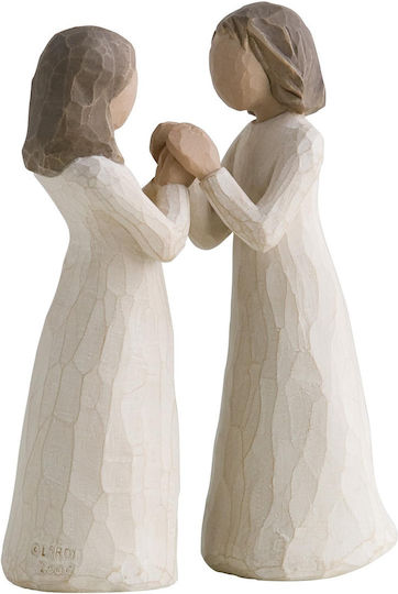 Willow Tree Dekorativ Statuette aus Polyresin Sisters by Heart 13cm 1Stück