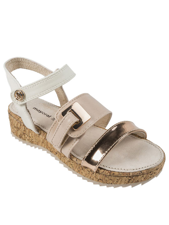 Mayoral Kids' Sandals Beige