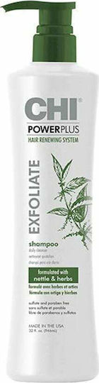 CHI Power Plus Hair Renewing System Shampoos against Dry Scalp for All Hair Types 946ml