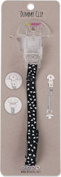 Minene Κορδέλα Πιπίλας Mi Dummy Clip Grey Skulls