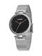 Curren Watch with Metal Bracelet Silver-Black