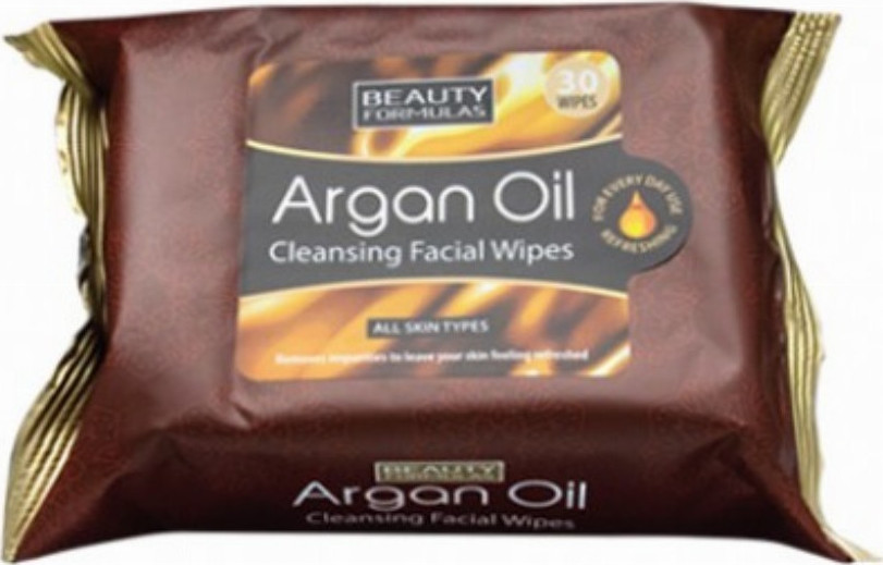 Beauty Formulas Argan Oil Cleansing Facial Wipes 30τμχ Skroutz.gr