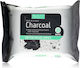 Beauty Formulas Charcoal Detox Facial Wipes Μαντηλάκια Ντεμακιγιάζ Προσώπου 25τμχ