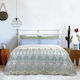Das Home Happy Line 9410 Coverlet Queen Size Petrol Blue 220x240cm