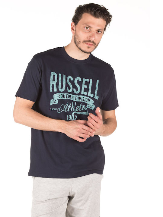 Crew Neck Tee Blau