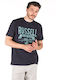 Crew Neck Tee Blau