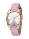 Esprit Infinity Watch with Pink Leather Strap