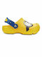 Crocs Παιδικά Ανατομικά Σαμπό Θαλάσσης CrocsFunLab Minions Κίτρινα