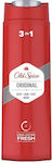 Old Spice Original Shower Gel for Men for Body , Hair & Face 400ml