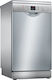 Bosch Ελεύθερο Πλυντήριο Πιάτων για 9 Σερβίτσια Π45xY84.5εκ. Inox