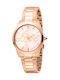 Just Cavalli Watch with Pink Gold Metal Bracelet JC1L010M0255