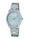 Casio Damen Uhr mit Silber Metallarmband