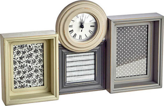 JK Home Decoration Rama Foto Din Lemn Cu Ramă Albastră