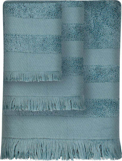 Das Home Gesichtstuch Simple 351 Mint 50x100cm Hellblau Gewicht 450gr/m²