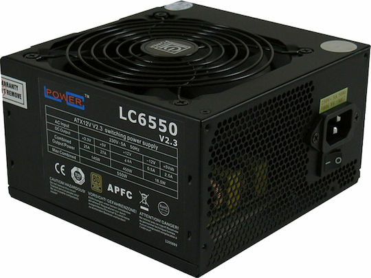 LC-Power LC6650 rev. 2.3 650W Schwarz Computer-Netzteil Voll verkabelt 80 Plus Bronze