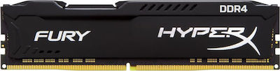 HyperX Fury Black 8GB DDR4 RAM mit Geschwindigkeit 3200 für Schreibtisch