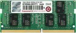 Transcend 16GB DDR4 RAM mit Geschwindigkeit 2133 für Laptop